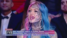 Dall'Australia Amber, la "donna drago"