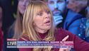 Alessandra Mussolini non saluta Mughini