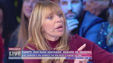 Alessandra Mussolini non saluta Mughini