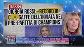 la gaffe di Giorgia Rossi