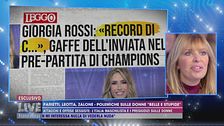 la gaffe di Giorgia Rossi