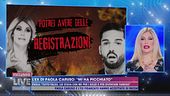 Paola Caruso e l'ex