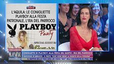 Trasacco: le conigliette di Playboy alla festa del Santo patrono, l'ira del parroco