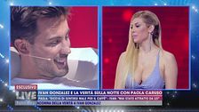 Ivan Gonzalez:  la macchina della verità sulla notte trascorsa con Paola Caruso"