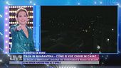 In diretta da Roma : Tutti insieme a cantare l'Inno d'Italia.