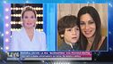 Manuela Arcuri col piccolo Mattia
