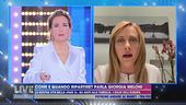 Giorgia Meloni: "Non rispondo al presidente Conte"