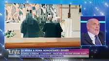 La messa a Roma nonostante i divieti