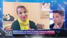 Marco Carta: "Ho perso la nonna che mi ha cresciuto"