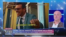Chi è l'uomo che ha venduto le mascherine della Pivetti