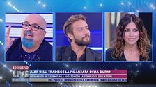 Alex Belli tradisce la fidanzata Delia Duran