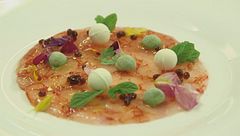 Battuta di gambero rosso di Santo Spirito