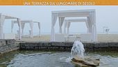 Una terrazza sul lungomare di Jesolo