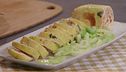 Rotolo di frittata con robiola e peperoni