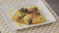 Baccala in umido con prugne secche