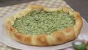 Quiche di catalogna e caprino