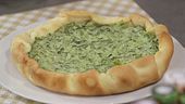 Quiche di catalogna e caprino