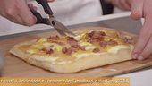 La pizza alla carbonara