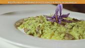 Risotto allo zafferano di Pozzolengo e pasta di salamella