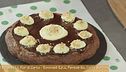 Torta con crema di nocciole
