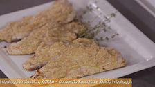 Orata grigliata in salsa di acciughe