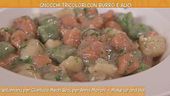 Gnocchi tricolori con burro e alici