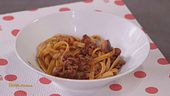 Linguine con ragù di polpo e moscardini