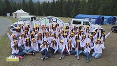 La Thuile: ragazze alle prove