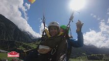 L'adrenalina del parapendìo