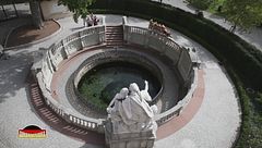 La sorgente del Danubio a Donaueschingen