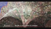 Un drone tra l'eterna bellezza dell'opera di Leonardo