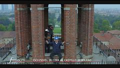 Sulla  Torre del Filarete del Castello di Milano