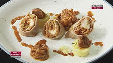 Sofia Manzoni - Lombatina di coniglio con salsiccia e castagne