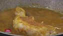 Pollo al curry e Timballo di minestrone