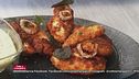 Filetti di pollo panati con maionese fatta in casa