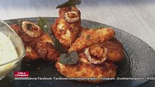 Filetti di pollo panati con maionese fatta in casa