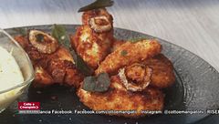 Filetti di pollo panati con maionese fatta in casa