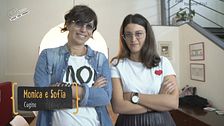 Monica e Sofia, la seconda coppia in gara