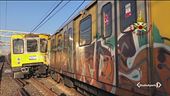 Napoli, schianto tra treni in metro