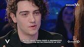 Michele Bravi a Verissimo