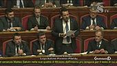 Processo a Salvini, sì del Senato
