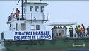 Protesta dei lavoratori al porto di Venezia