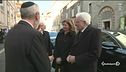 Sinagoga di Roma, visita di Mattarella