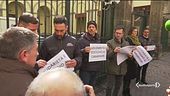 Napoli, flashmob per i carabinieri