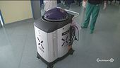 Un robot che igienizza e sanifica