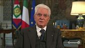 Il monito di Mattarella: "Serve l'aiuto dell'Europa unita"