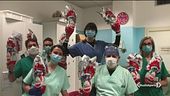 Uova e colombe donate a tutti gli operatori sanitari