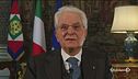 Il discorso di Mattarella agli italiani