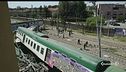 Il treno fantasma fatto deragliare