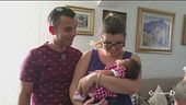 Sofia, la neonata con nove nonni